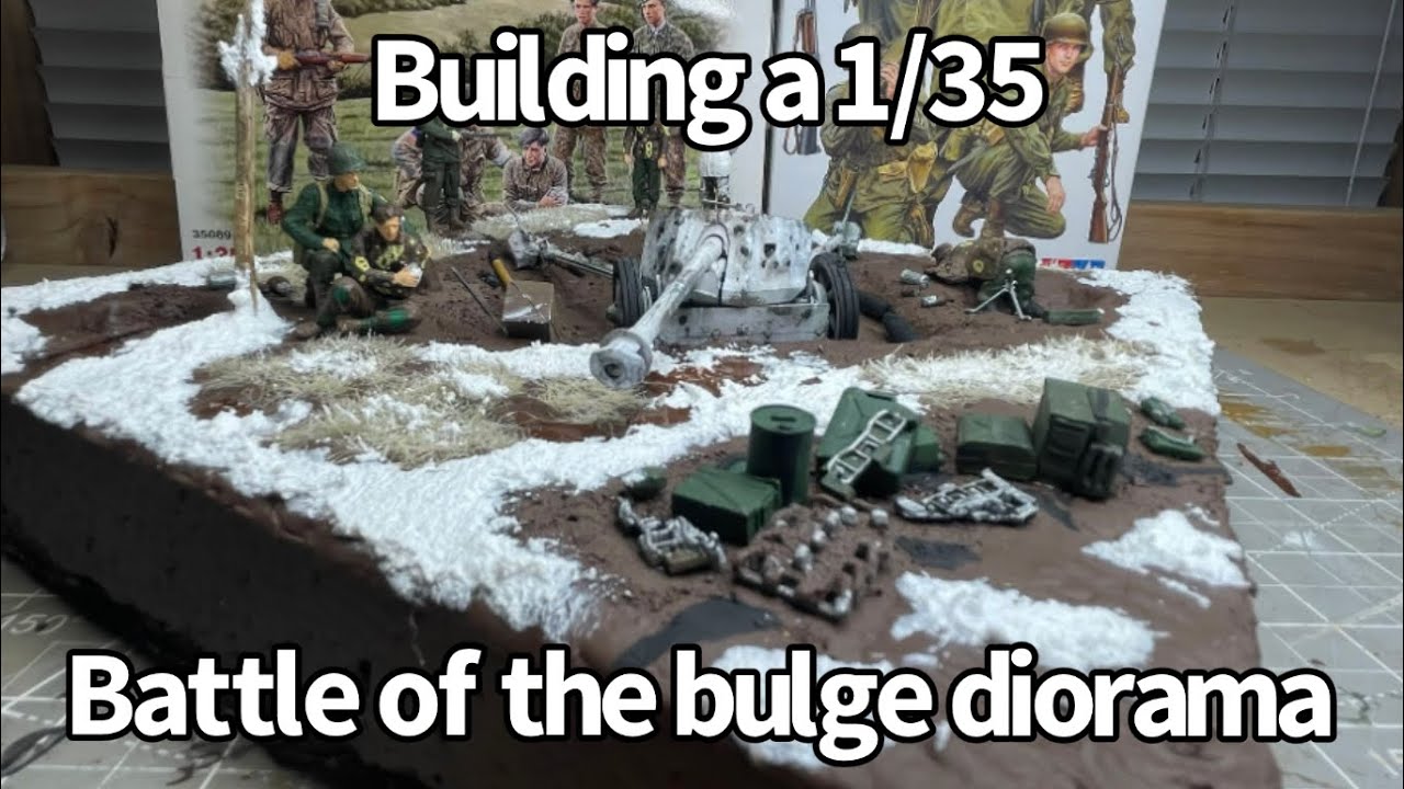 Building a 1/35 battle of the Bulge diorama