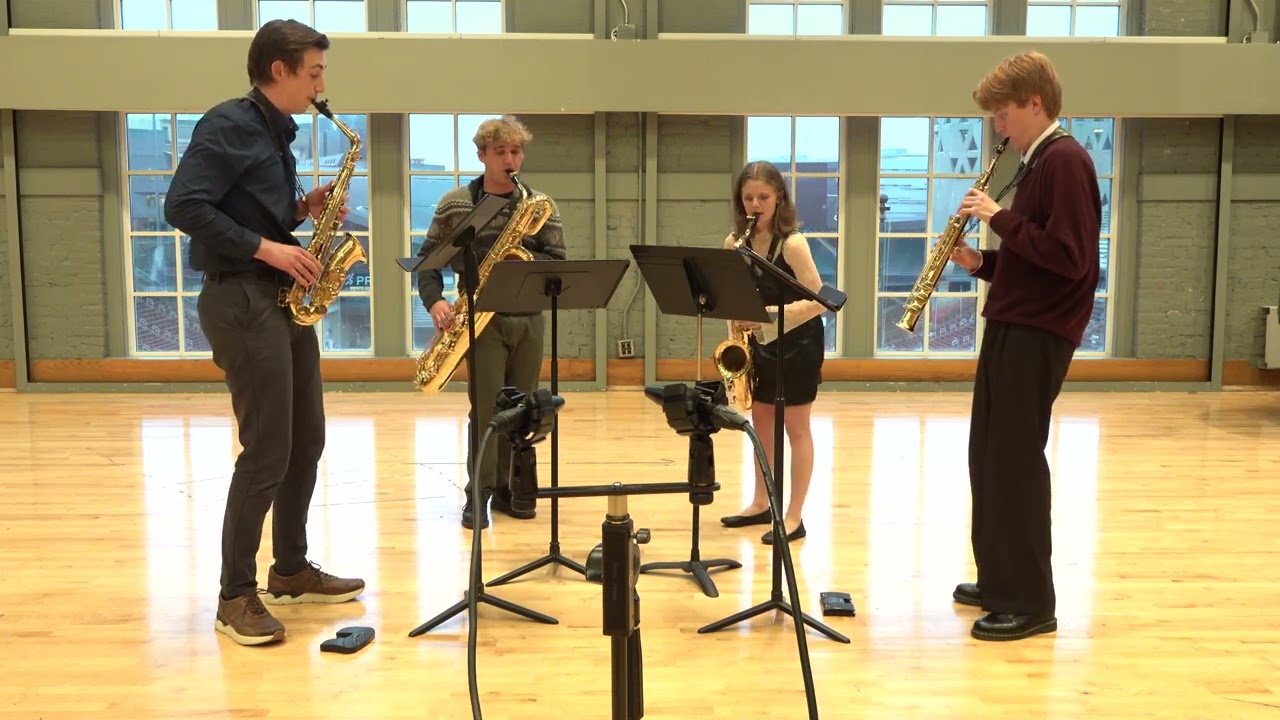 Elliot Del Borgo - Quartet for Saxophones, Mvmt. II: Gently