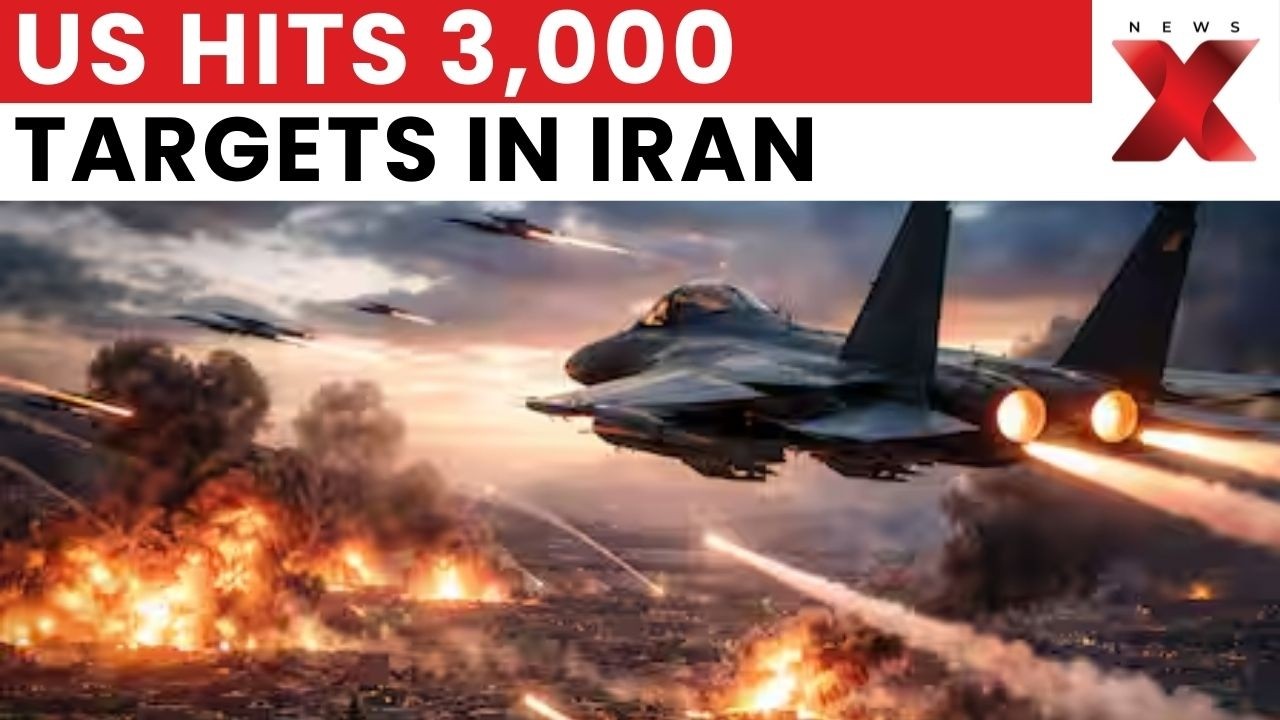 US Strikes 3,000 Targets In Week One Of Operation Epic Fury Against Iran | NewsX