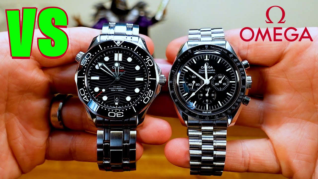 Omega Speedmaster или Seamaster? Что выбрать?