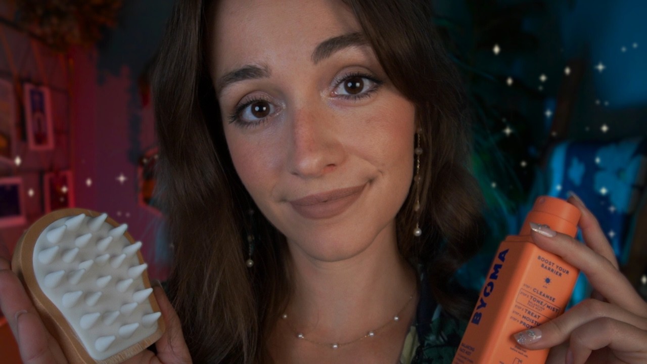 ASMR | Pampering You into a Deep Sleep 💙💤 (layered sounds, personal attention)