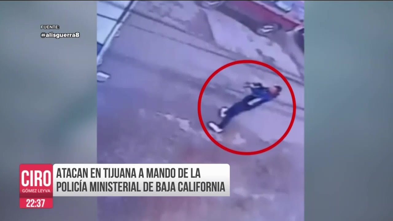 Atacan a balazos a policía ministerial en Tijuana, BC | Ciro Gómez Leyva