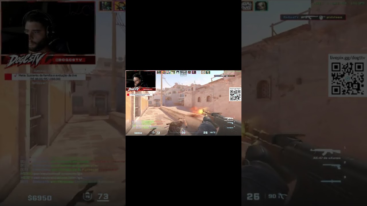 matei 3 e deixei 1 miado! #cs2 #cs2aovivo #dicascs2 #pcgamer #melhoresmomentoscs2