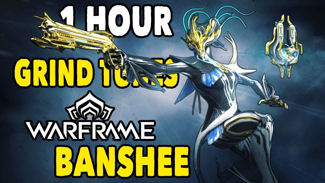 🎶 1 Hour of Warframe Grinding Music | Banshee Theme Mix 🎶