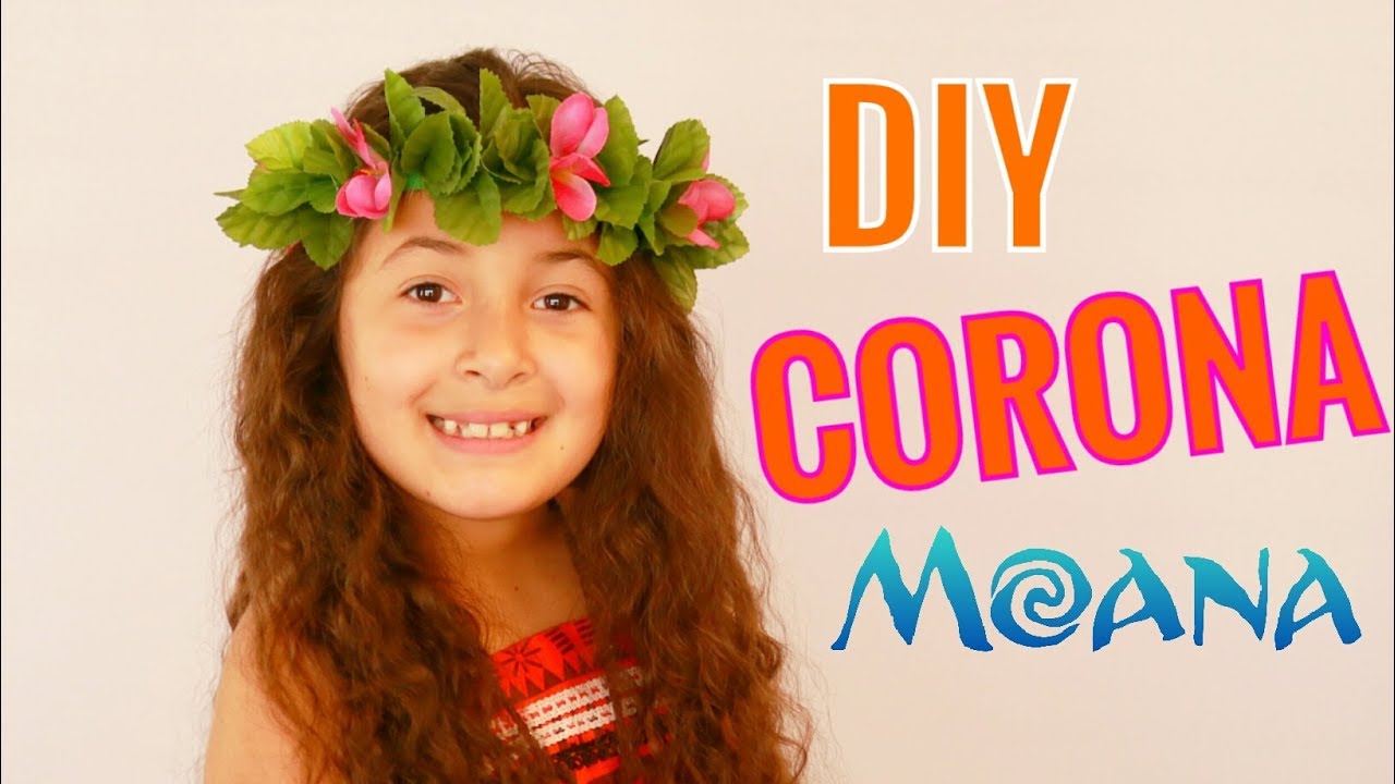 DIY CORONA DE FLORES | MOANA | SUSANA ORTIZ