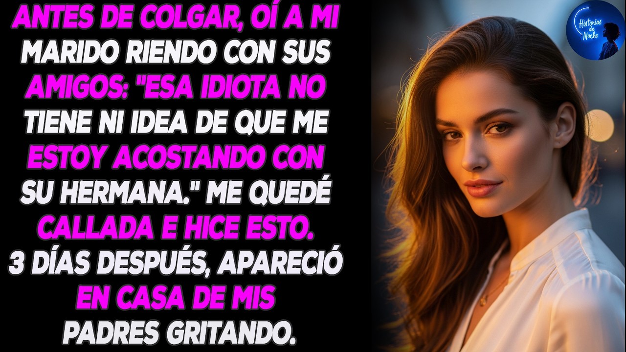 Oí A Mi Marido Riendo Con: “Esa Idiota No Tiene Ni Idea De Que Me Estoy Acostando Con Su Hermana.”