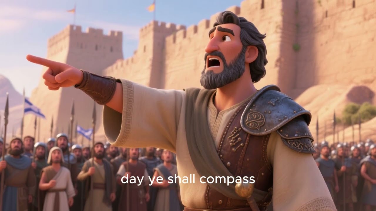 "THE WALLS OF JERICHO BROUGHT DOWN"