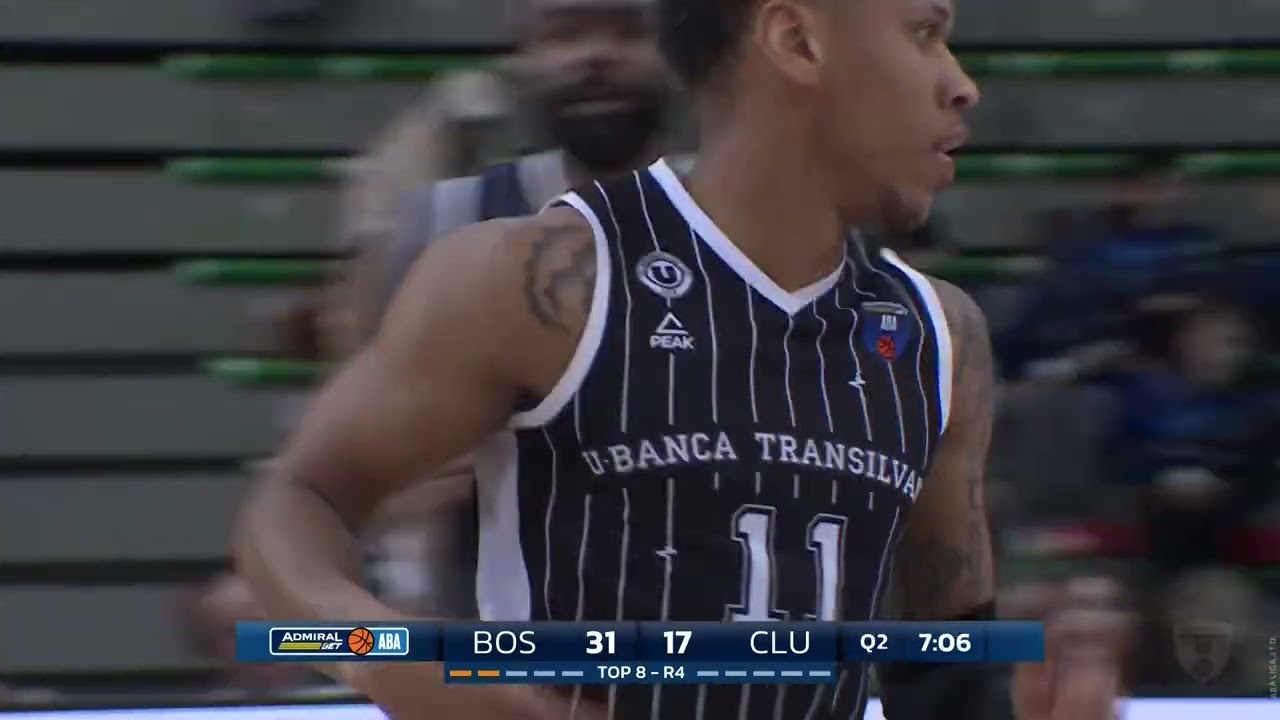AdmiralBet ABA League 2025/26, HL, Top 8 R4: Bosna BH Telecom - U-BT Cluj-Napoca (22.3.2026)