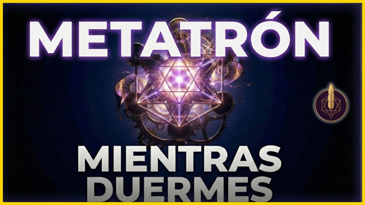 MIENTRAS DUERMES 🌙 ALGO EN TU ENERG&Iacute;A SE RESTAURA (Protocolo de Metatr&oacute;n)