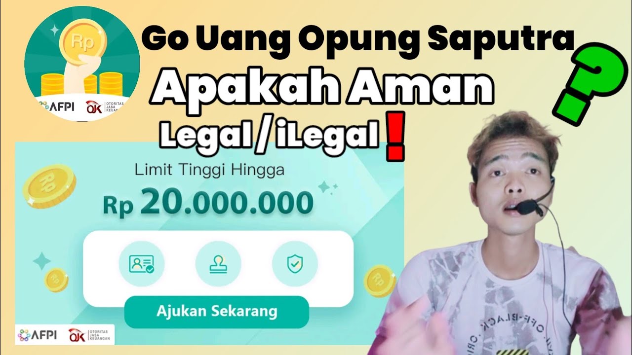 Pinjaman Online Go Uang Apakah Aman Legal / iLegal❗