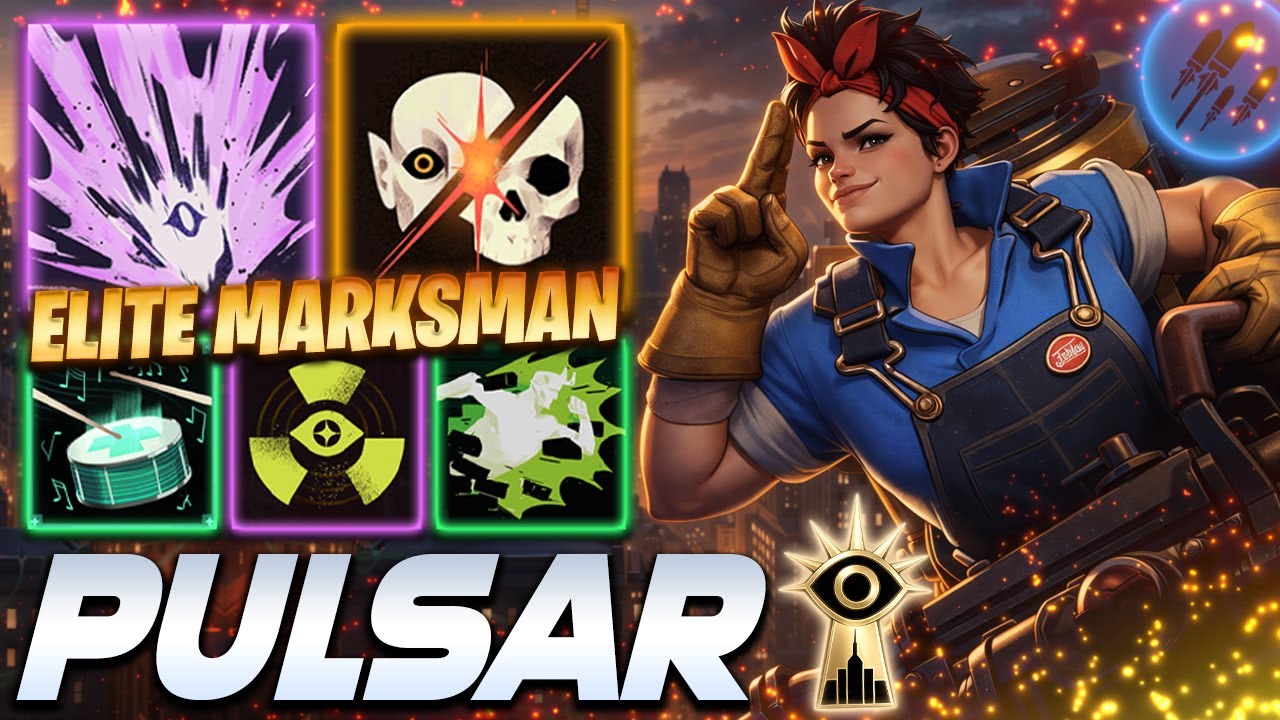 Pulsar McGinnis ELITE MARKSMAN - Deadlock Pro Gameplay & Guides [Watch & Learn]