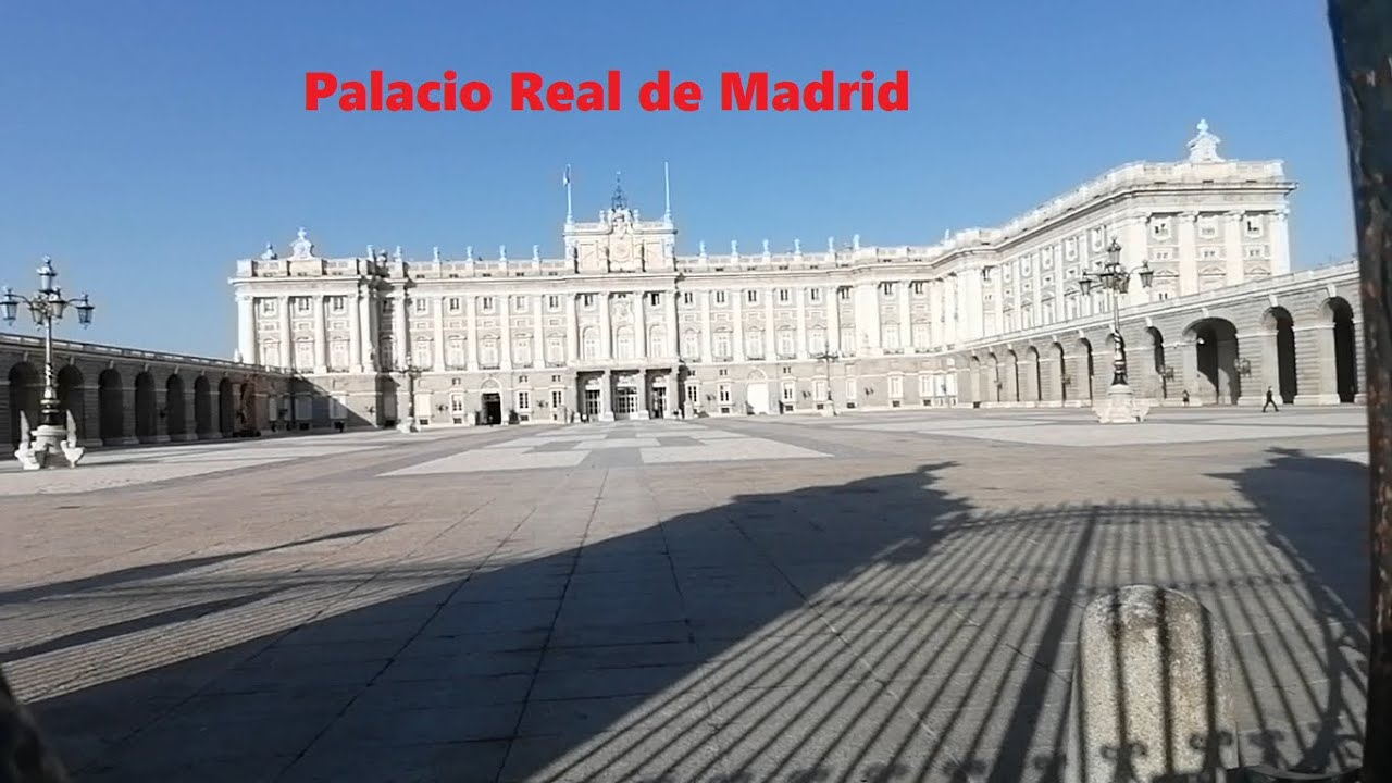 Hondureños conociendo el Palacio Real de Madrid