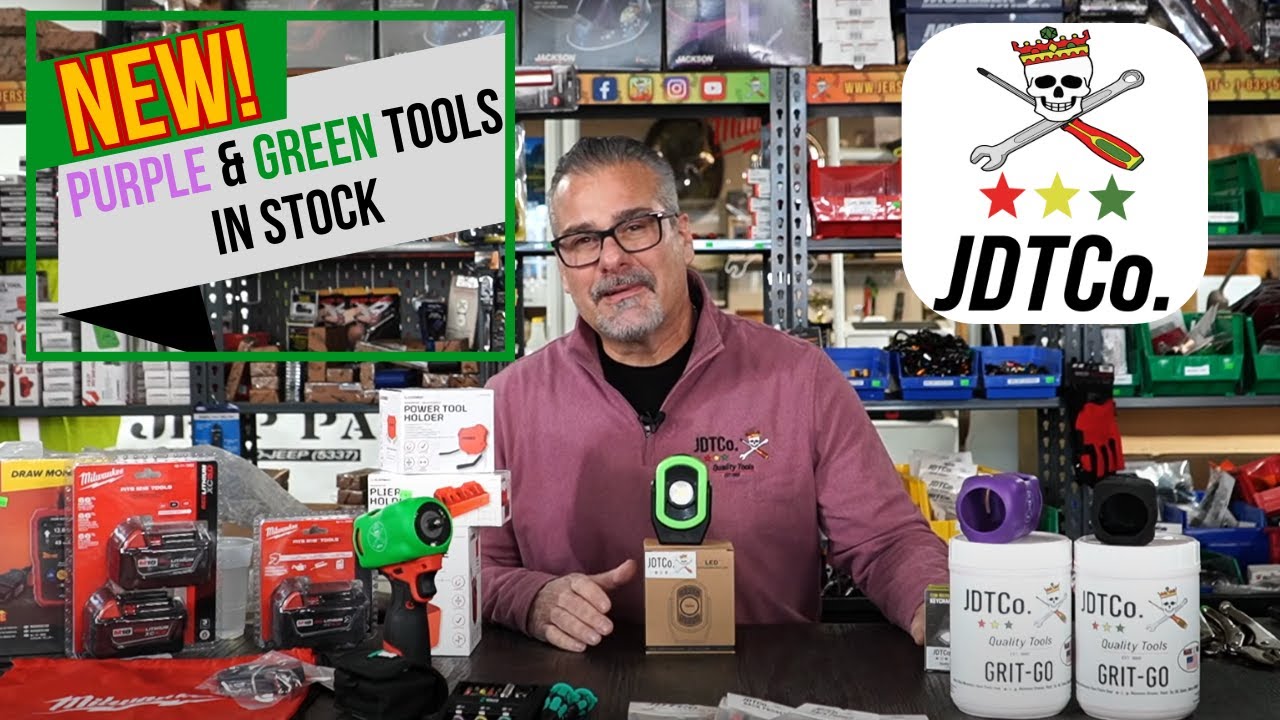 JDTCO HAS MORE GREEN & PURPLE TOOLS! YOU WANT FREE GERMAN AND MILWAUKEE TOOLS? STOP BUYING FAKES!!!!