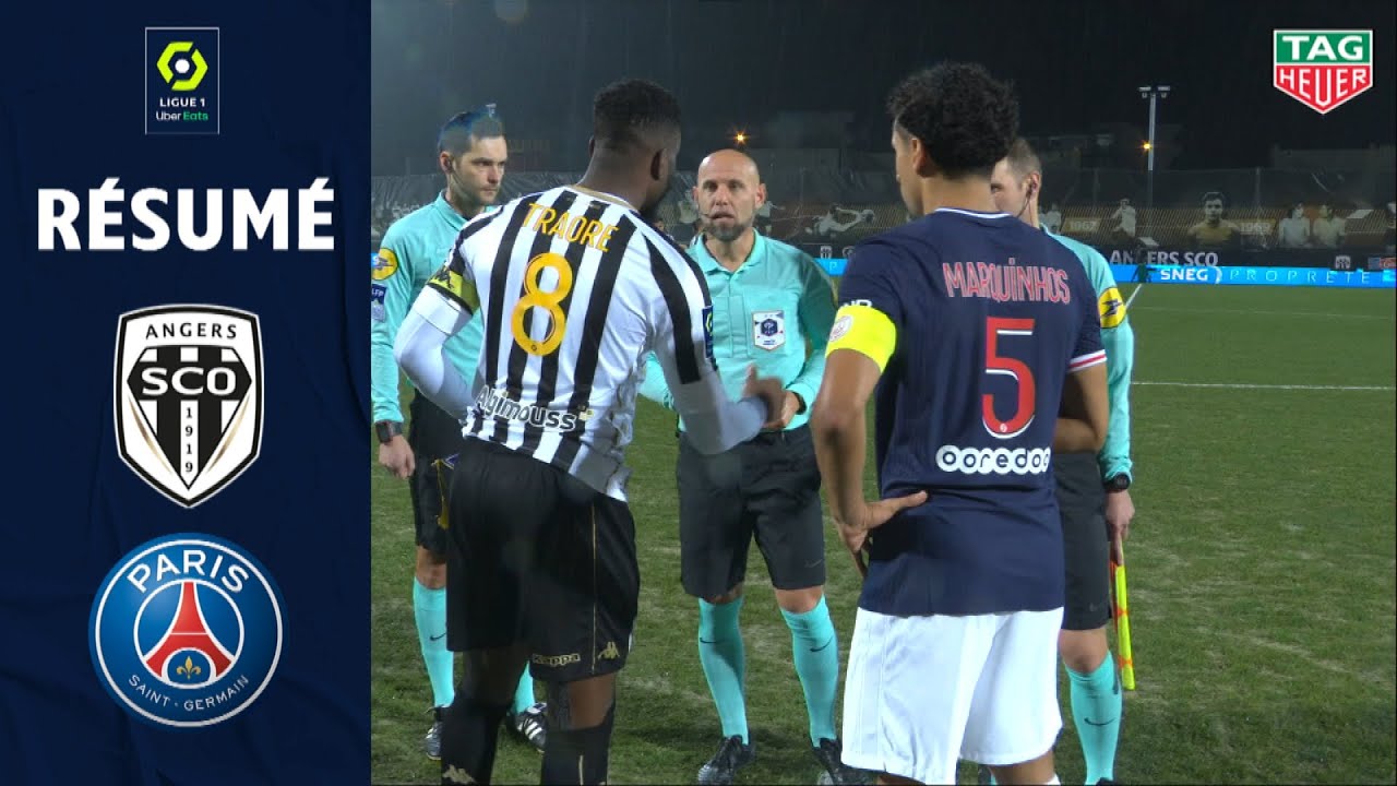 ANGERS SCO - PARIS SAINT-GERMAIN (0 - 1) - R&eacute;sum&eacute; - (SCO - PSG) / 2020-2021