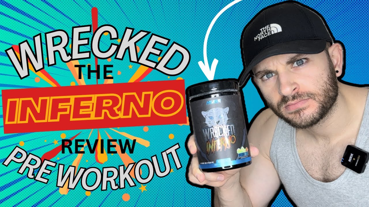 WRECKED INFERNO 🔥 PRE WORKOUT REVIEW | HUGE SUPPLEMENTS 💪🏻