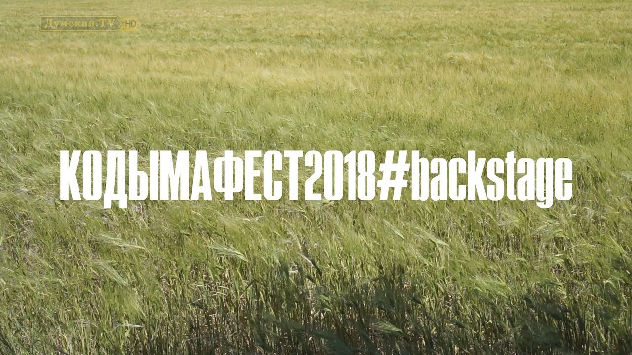 КОДЫМА ФЕСТ 2018 #backstage