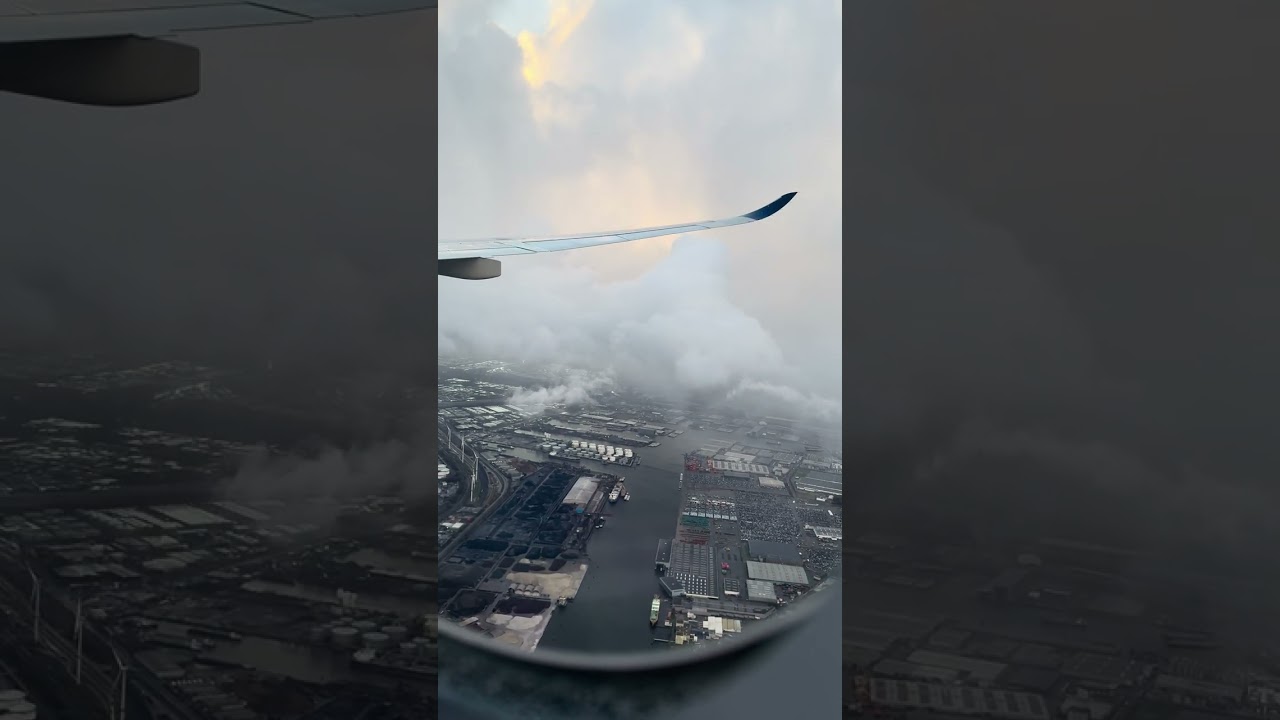 Seattle to Amsterdam Landing