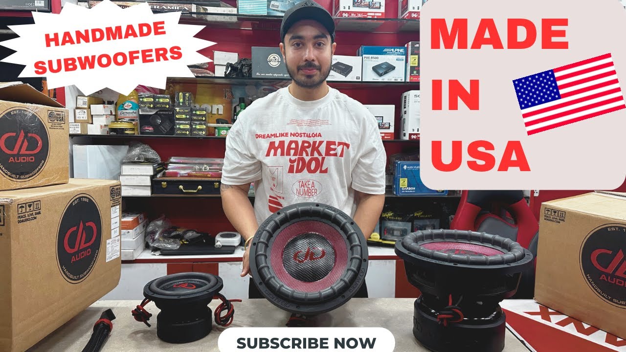 DD AUDIO HANDMADE SUBWOOFERS | FIRST TIME IN INDIA