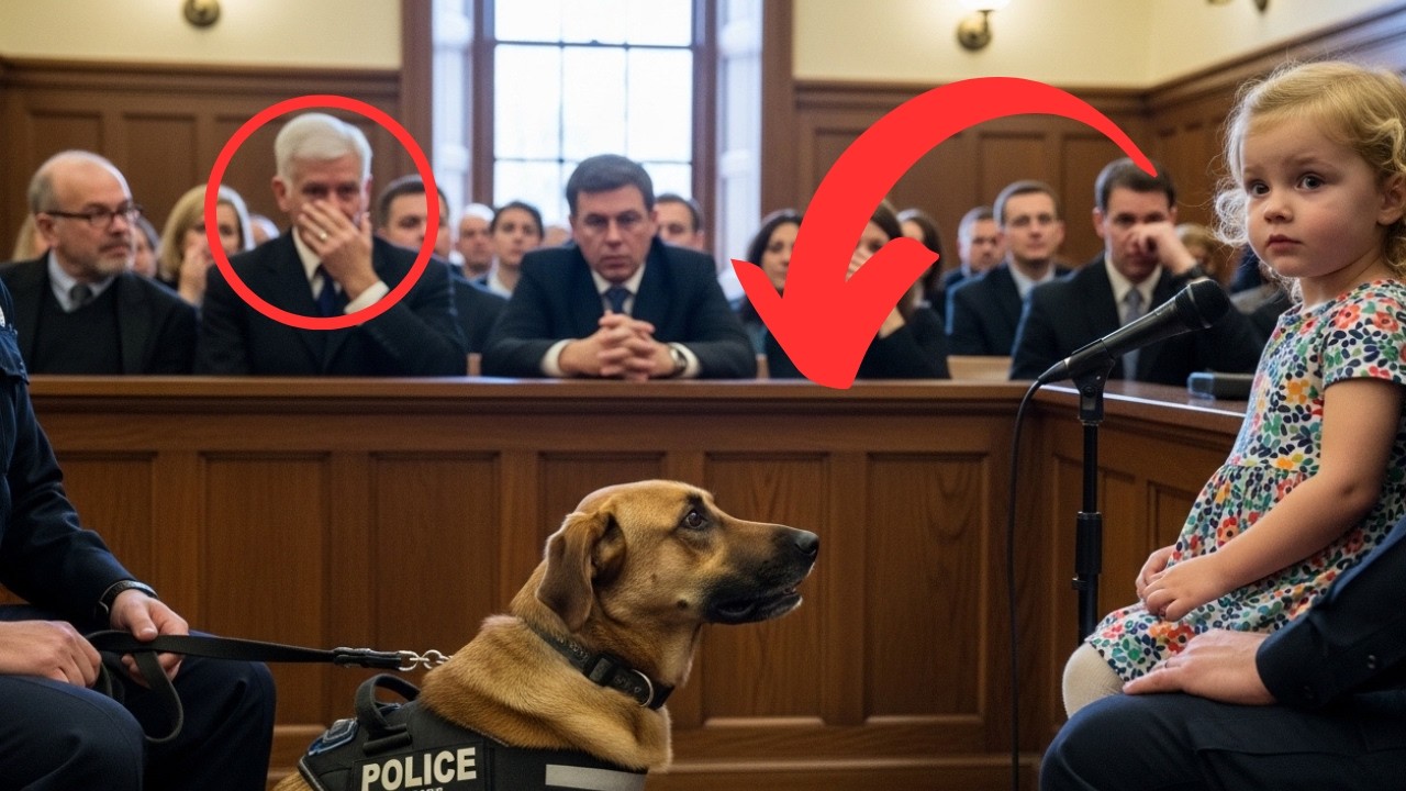 3-Year-Old Girl Speaks to a Police Dog in Court — What Happens Next Stuns Everyone