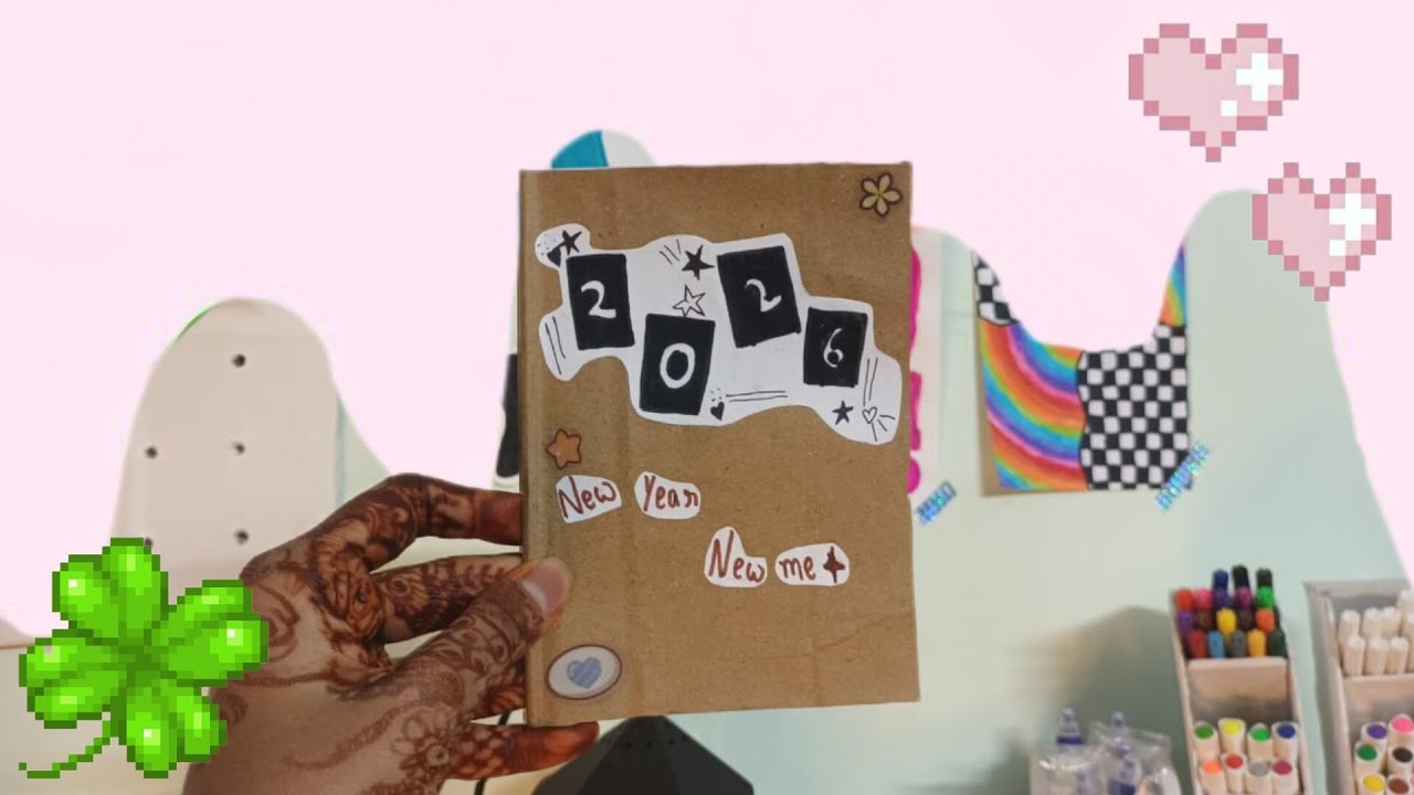 Bullet journal of january😚 (sry for uploading late!!!)