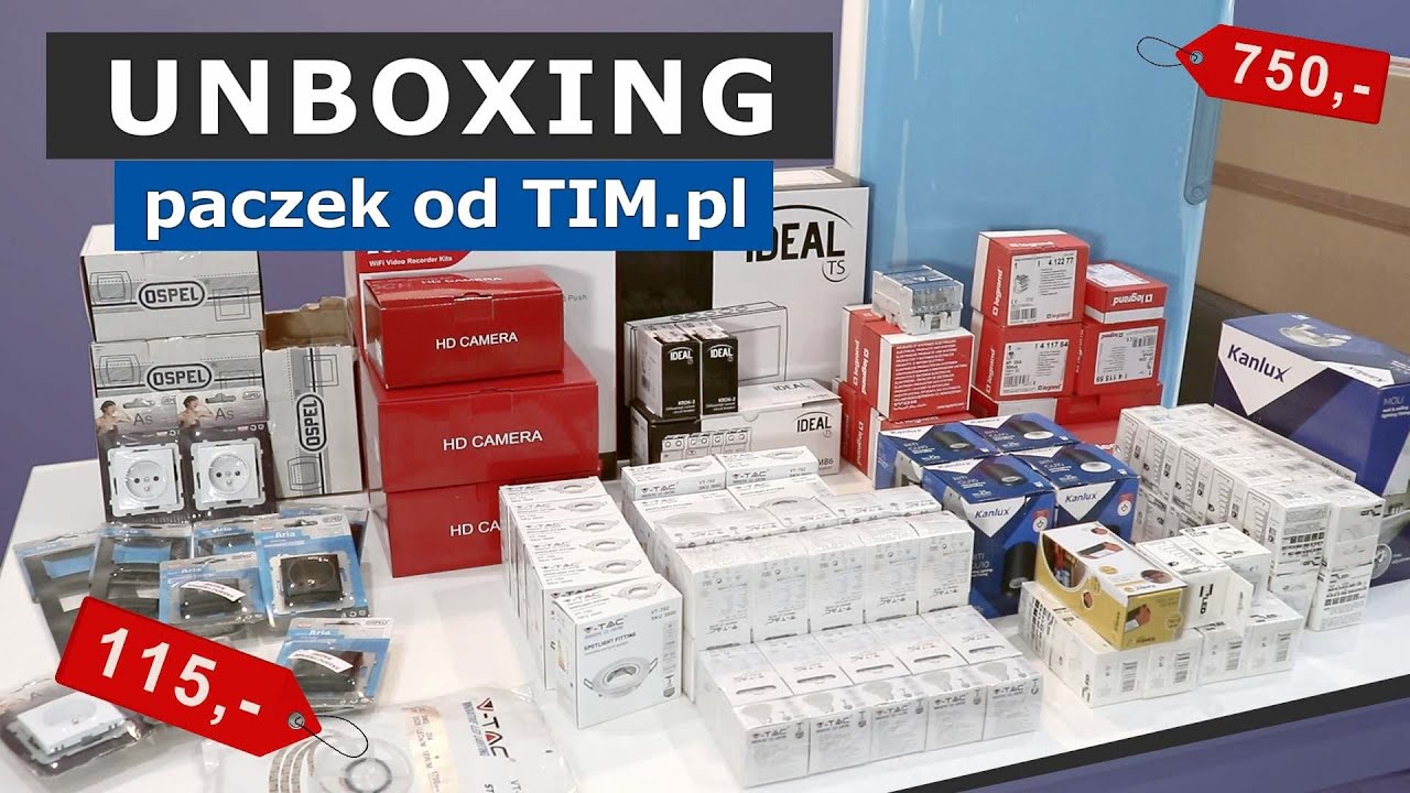 Zobacz unboxing paczek z TIM.pl!