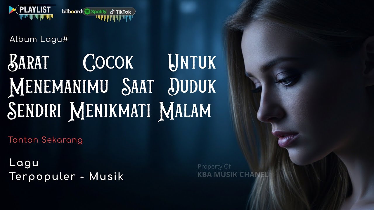 Lagu Barat Viral untuk Menemani Malam Sepi ✨🌌 Teman Duduk Menyendiri
