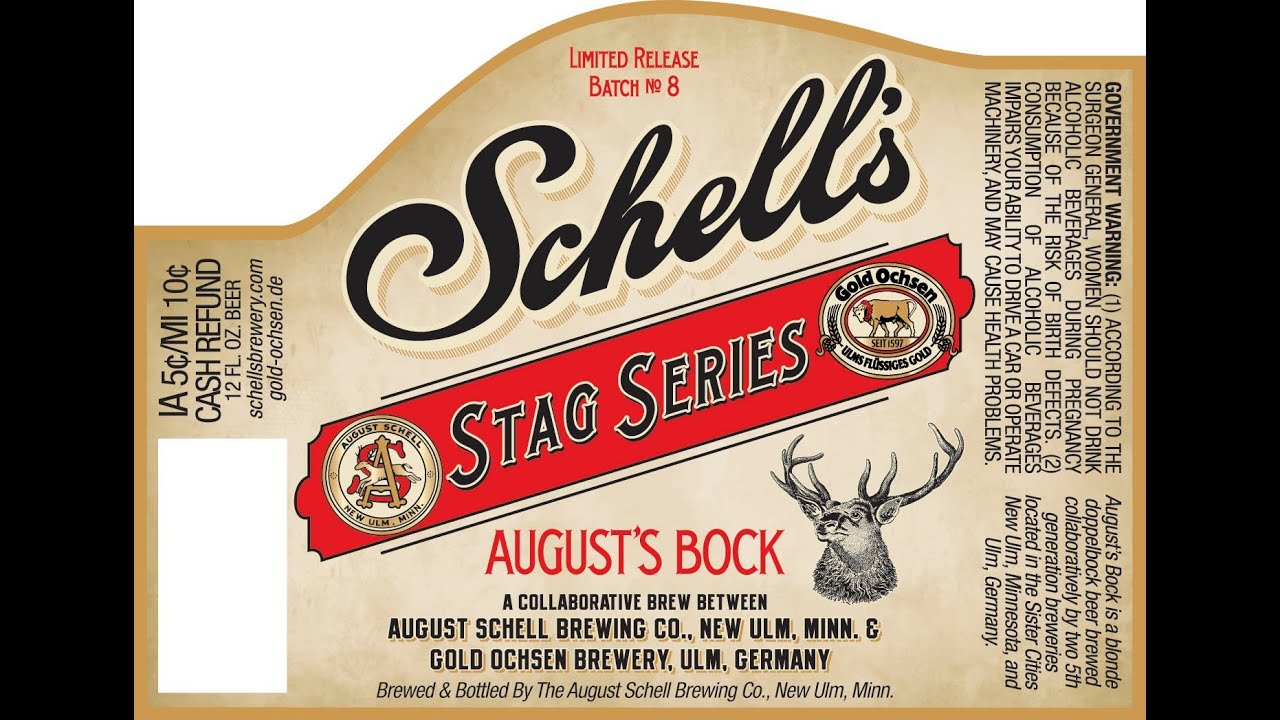 August Schell's Brewing Company August's Bock Review