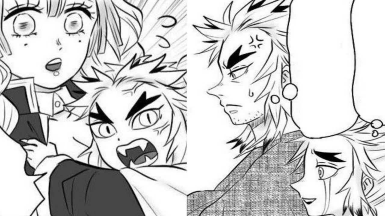Rengoku se convierte en demonio | Cómic Dub