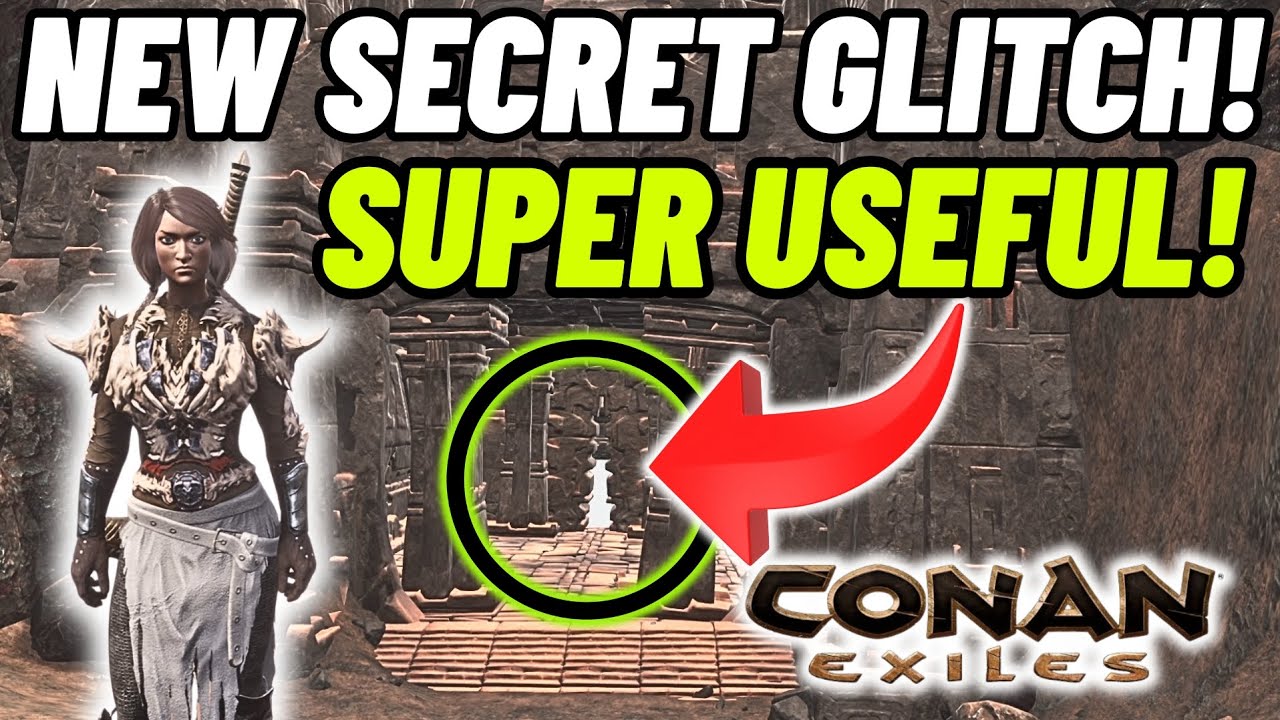 New Secret Glitch! This one is Super useful! - Conan Exiles