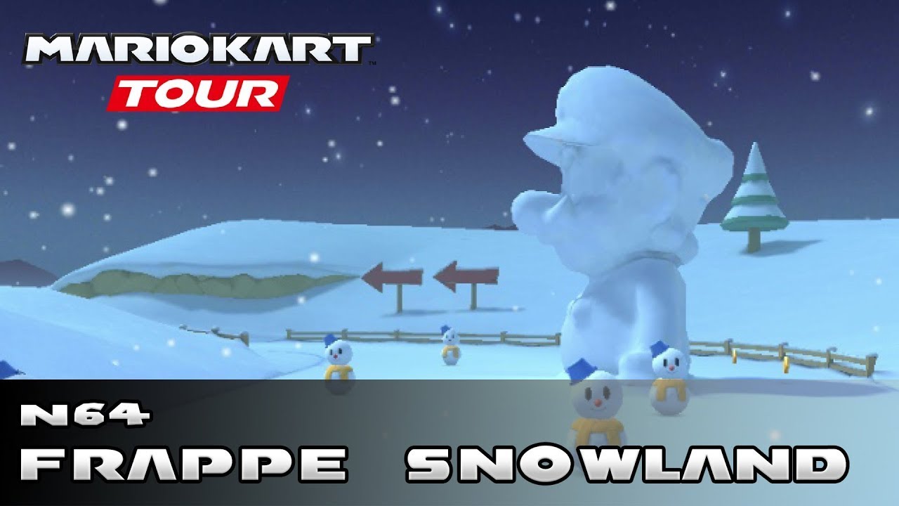 Mario Kart Tour - N64 Frappe Snowland (All Variants)