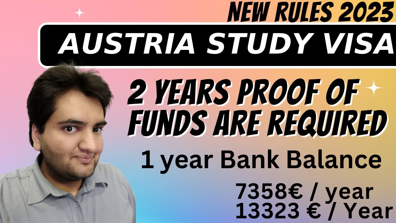 Proof of funds for Study in Austria 2023 @WithWaqasAslam | 2 years Bank Statement?