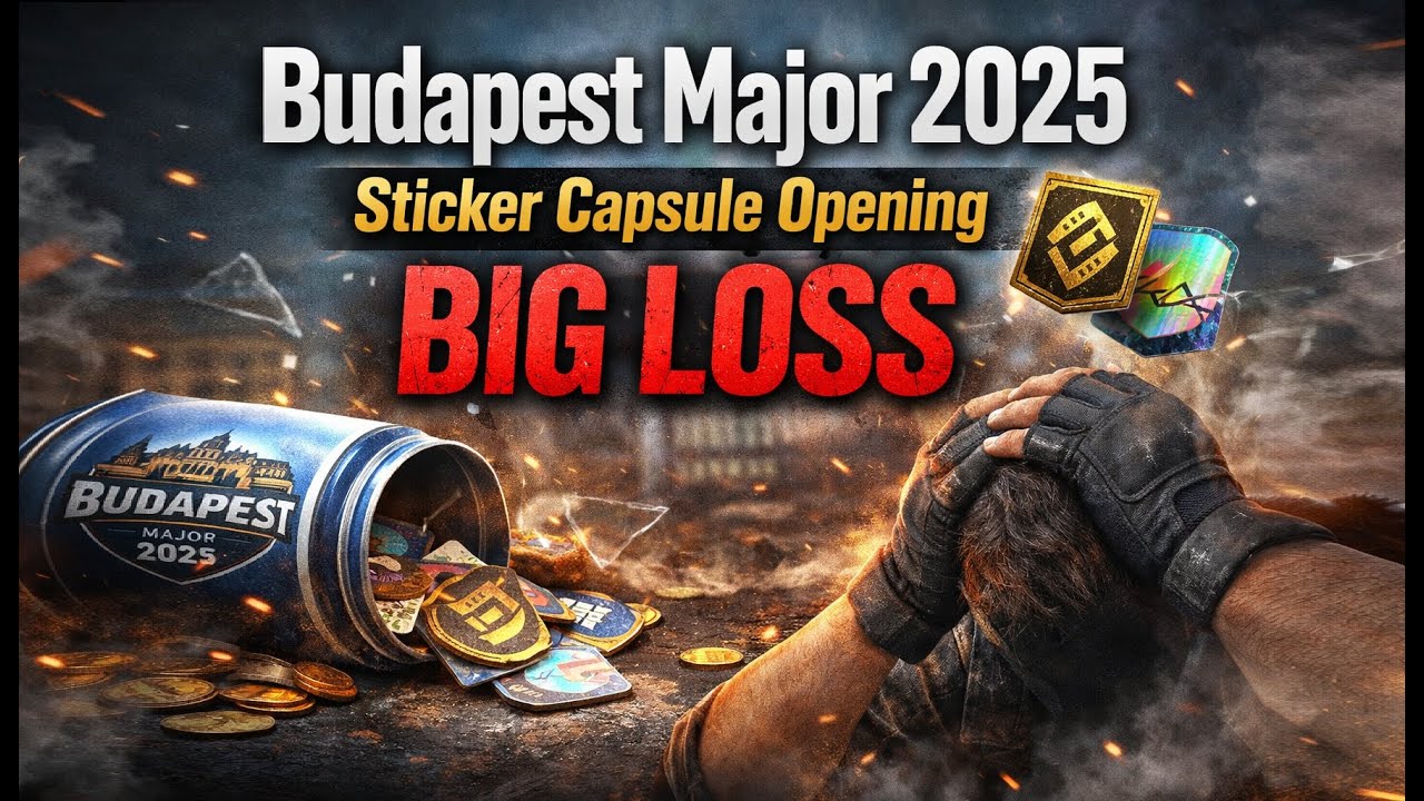 Budapest Major 2025 Sticker Capsule Opening… Total Loss