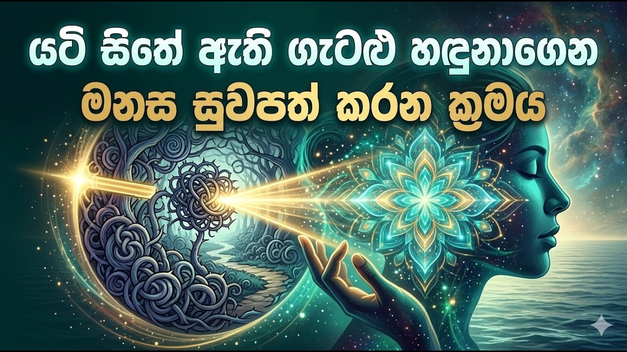 යටි සිතේ ඇති ගැටළු හඳුනාගෙන මනස සුවපත් කරන ක්‍රමය | Inner Healing and Mental Peace