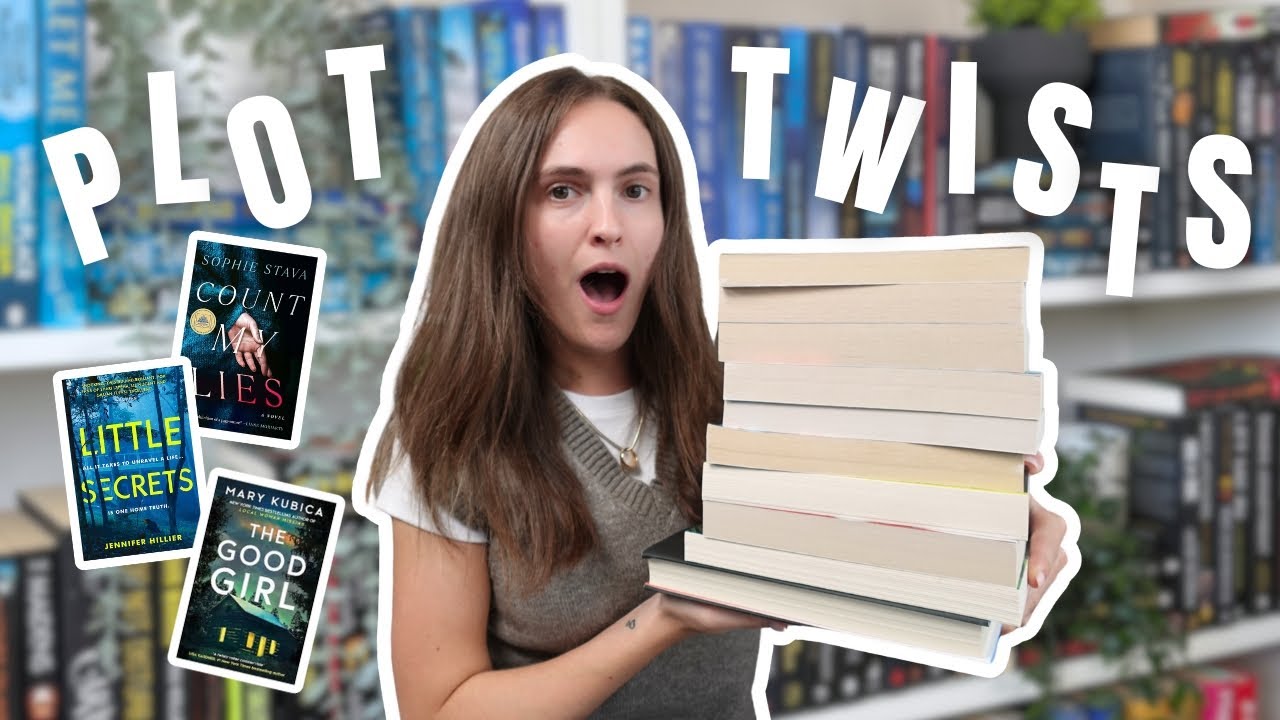 Thriller books with CRAZY PLOT TWISTS 🤯✨ *15 book recommendations* | booktube