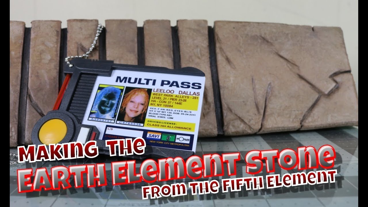 Making an Earth Element Stone/ The Fifth Element