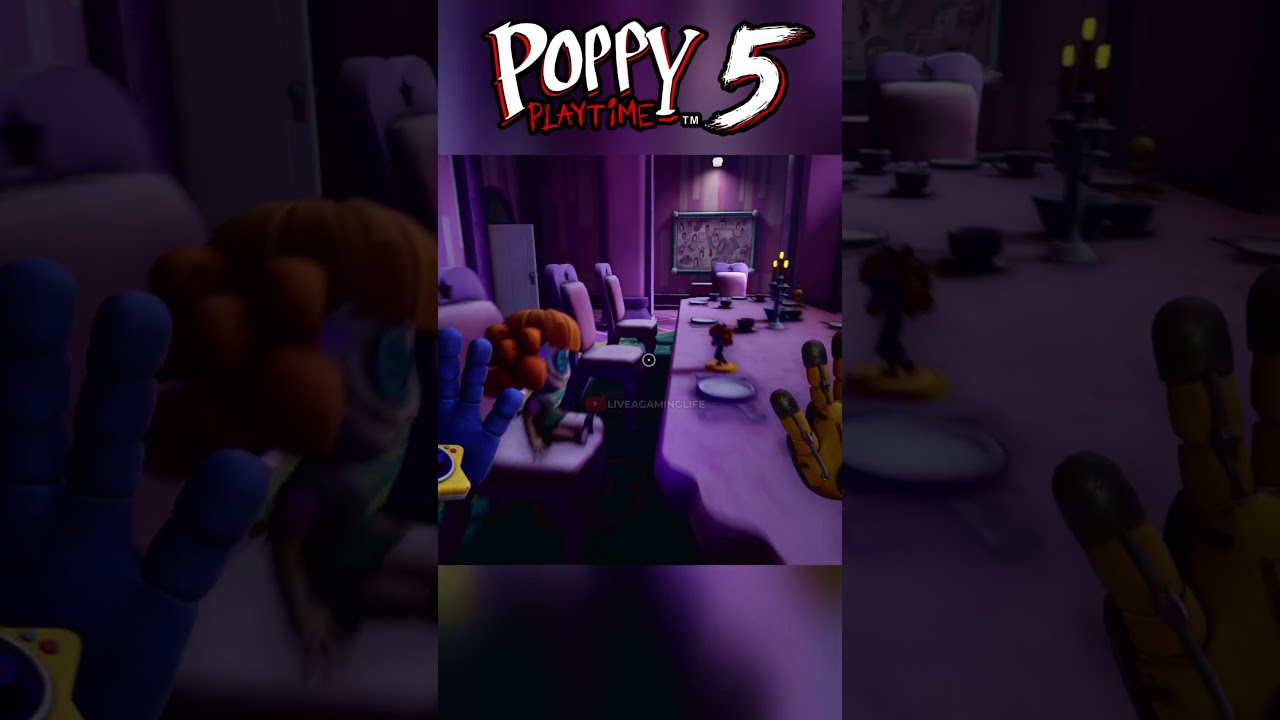 LILY LOVEBRAIDS TEA PARTY POPPY PLAYTIME CHAPTER 5 #poppyplaytime