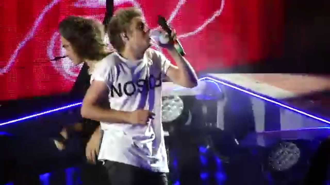 I want, I gotta feeling, Beautiful girls/Stand by me & Rock your body - 1D Rose Bowl 9/13/14 HD