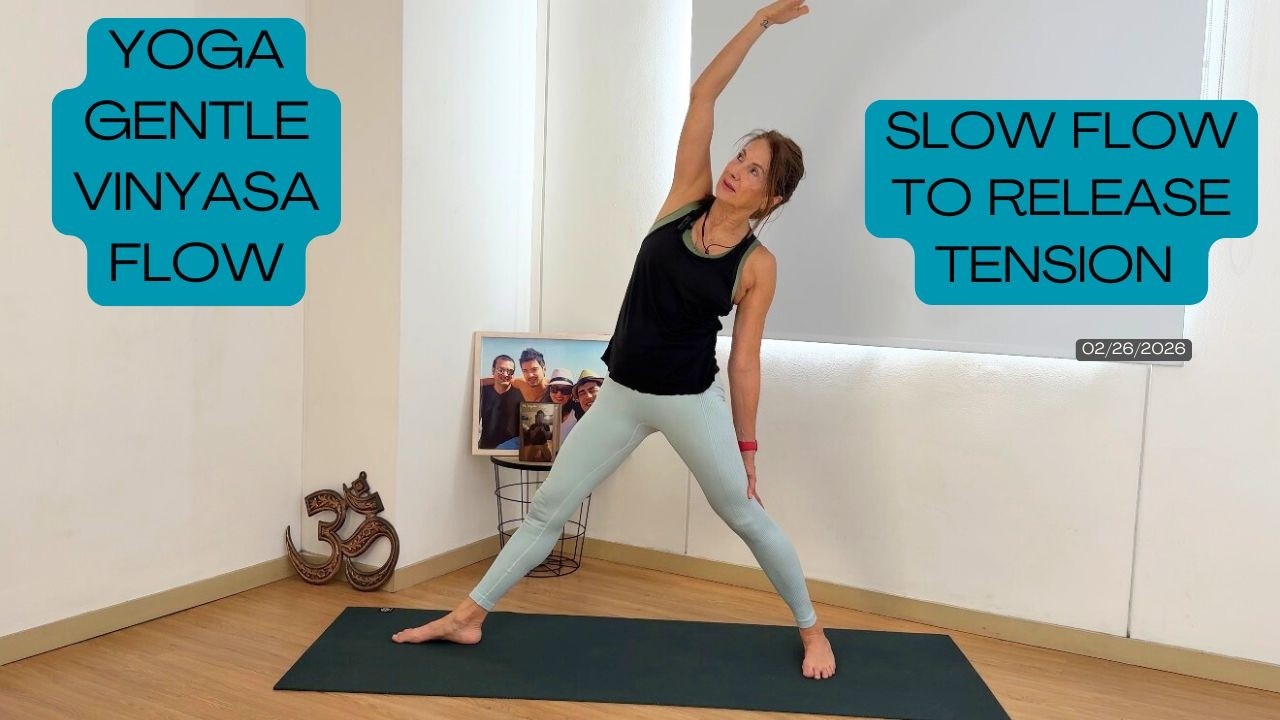 Gentle Vinyasa Flow | Slow, Mindful Yoga for Mobility & Relaxation