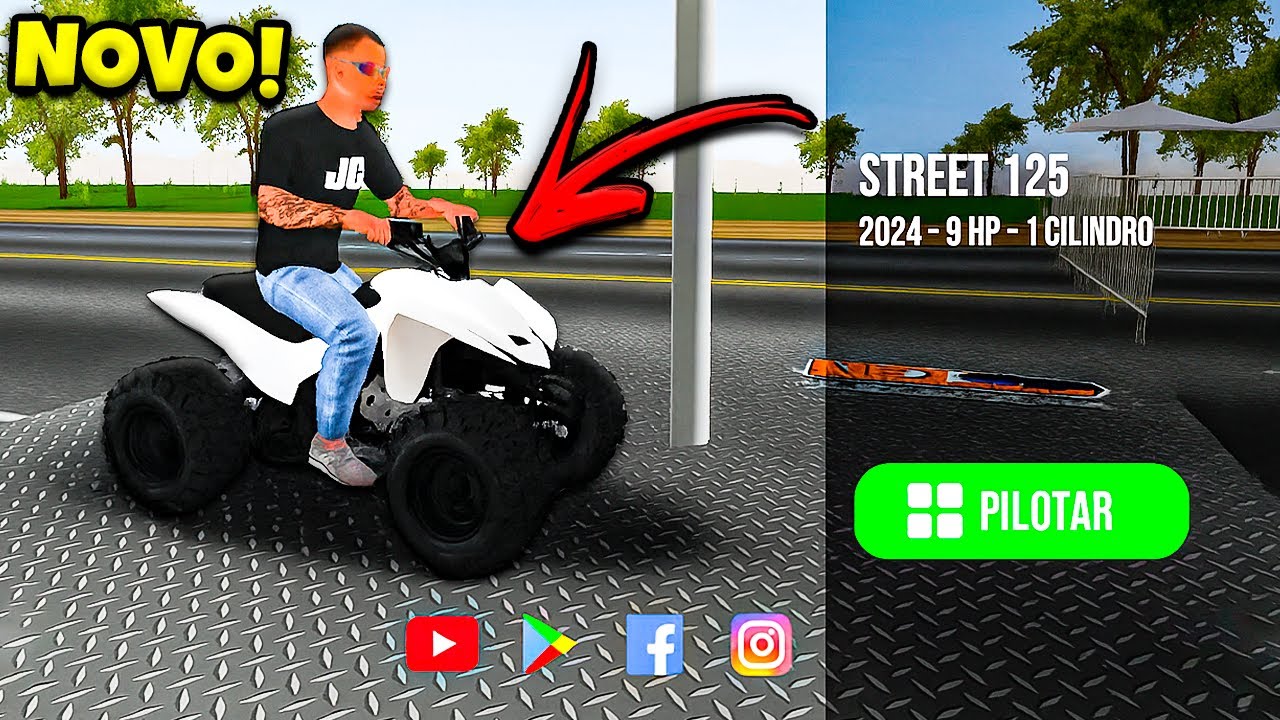 NOVO QUADRICICLO NO MOTO WHEELIE 3D!!