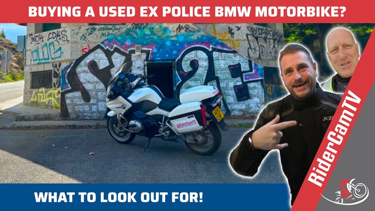 На что обратить внимание при покупке подержанного полицейского мотоцикла BMW
