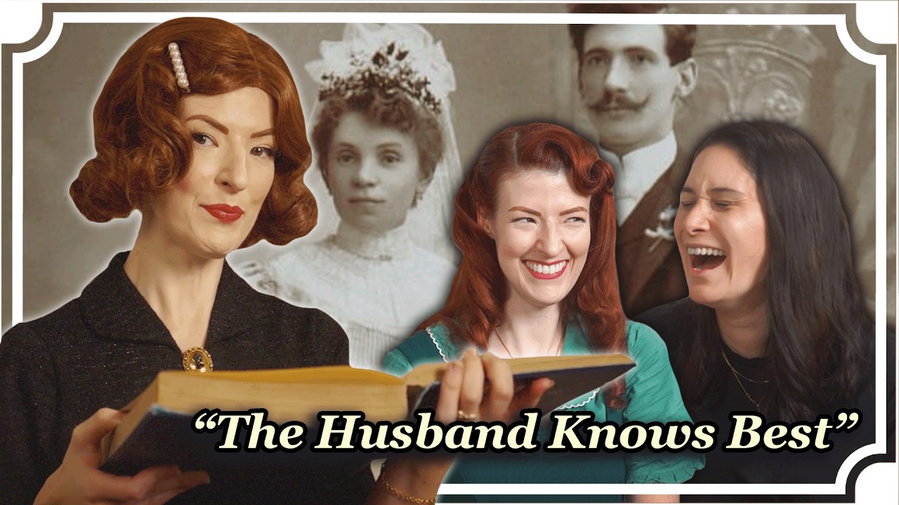 Vintage Marriage Advice Was Unhinged | Reacting With My Wife!