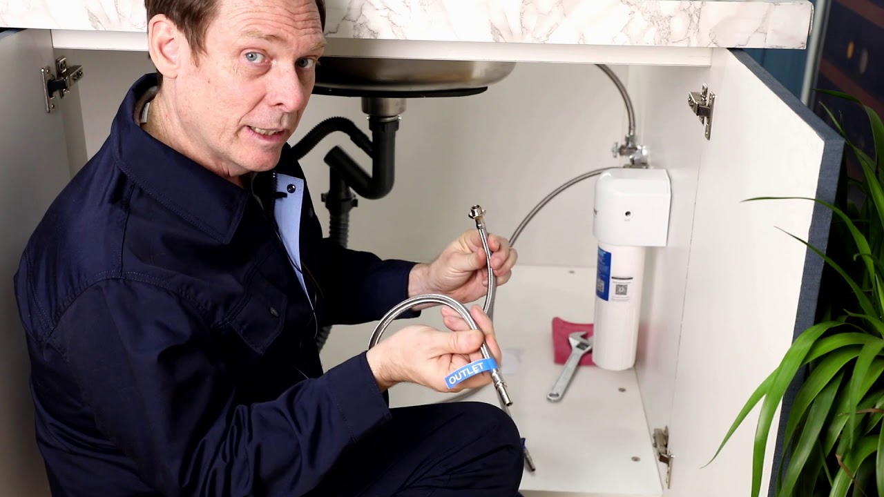 How to install ICEPURE WFS5300A UnderSink Water Filtration System ??