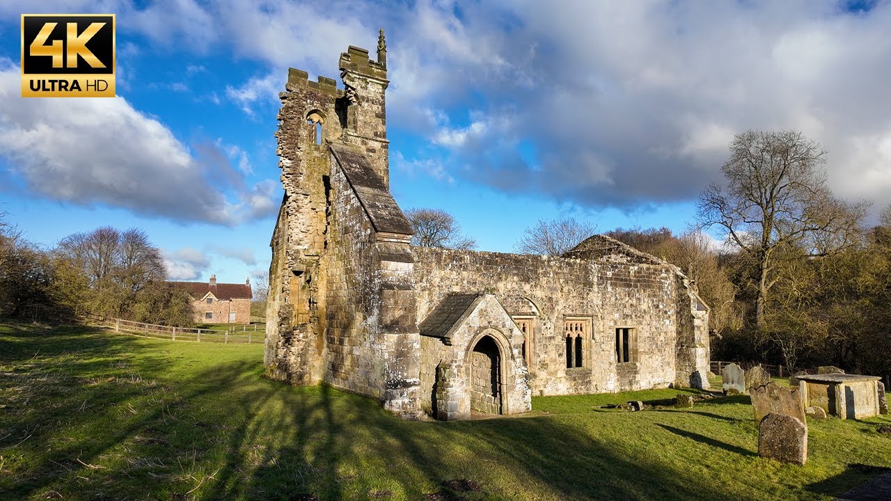 Britain's Most Famous Deserted Medieval Village | WHARRAM PERCY, ENGLAND.