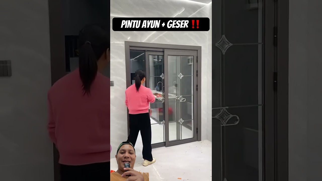 Sliding door installation #shorts #diy #swingingdoor #slidingdoor
