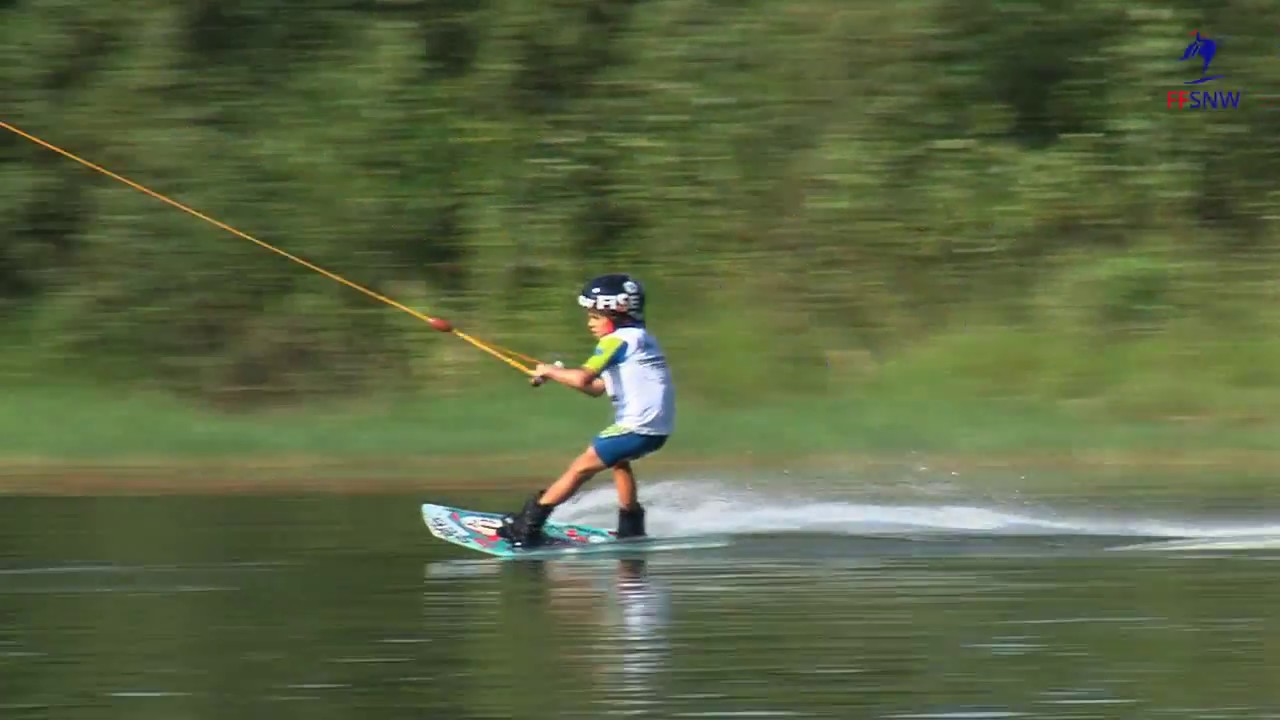 Finale Wakeboard U11 Garçons - Championnats de France FFSNW de Wakeboard Câble 2018
