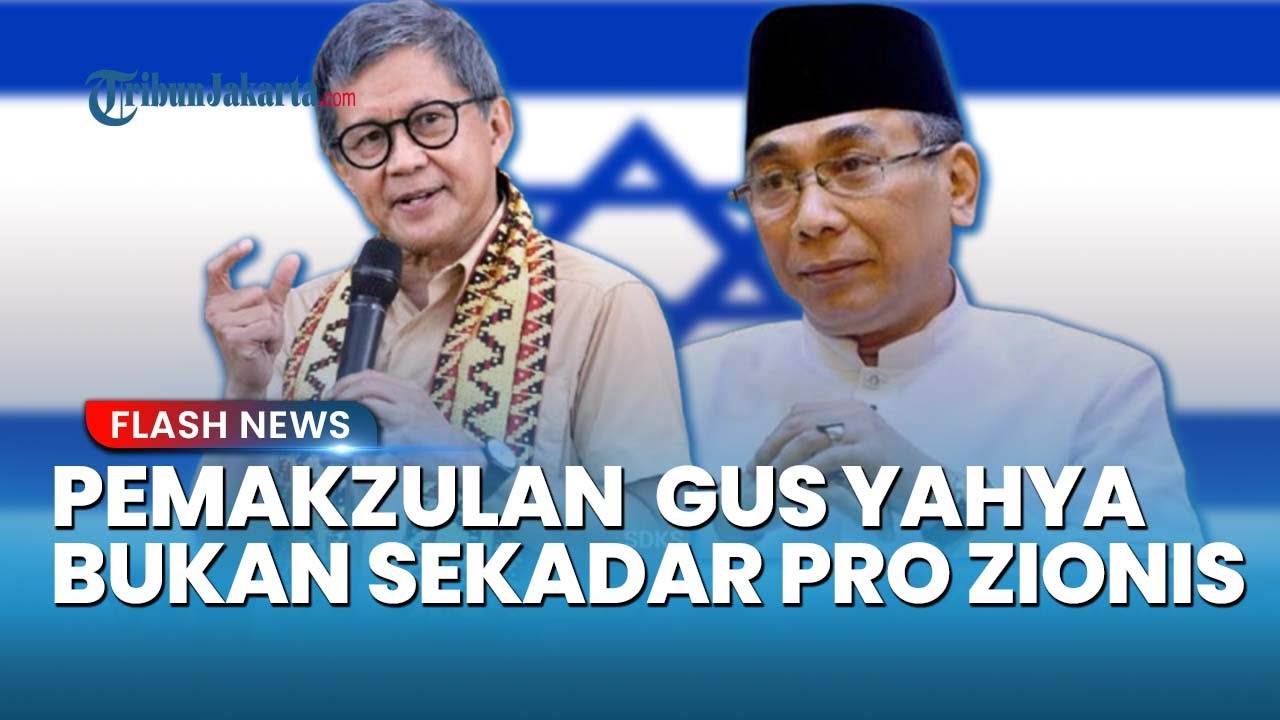 GEJOLAK PBNU MEMUNCAK: Desakan Mundur Gus Yahya Dipandang Lebih Dalam Dari Isu Zionis