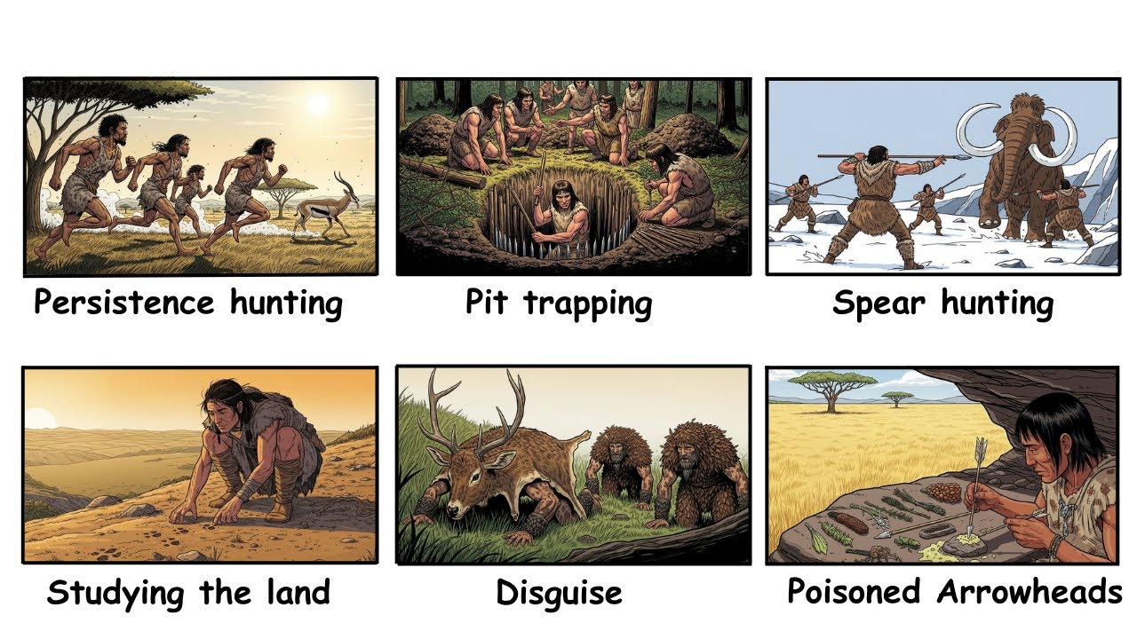 Tricks Humans Used To Hunt Prey Larger Than Themselves