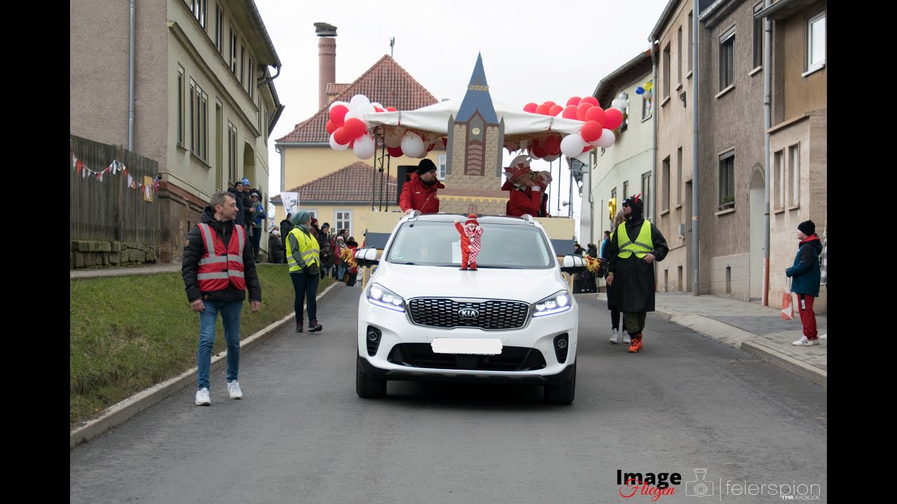 Der Kreiskarnevalsumzug 2024 in Wechmar