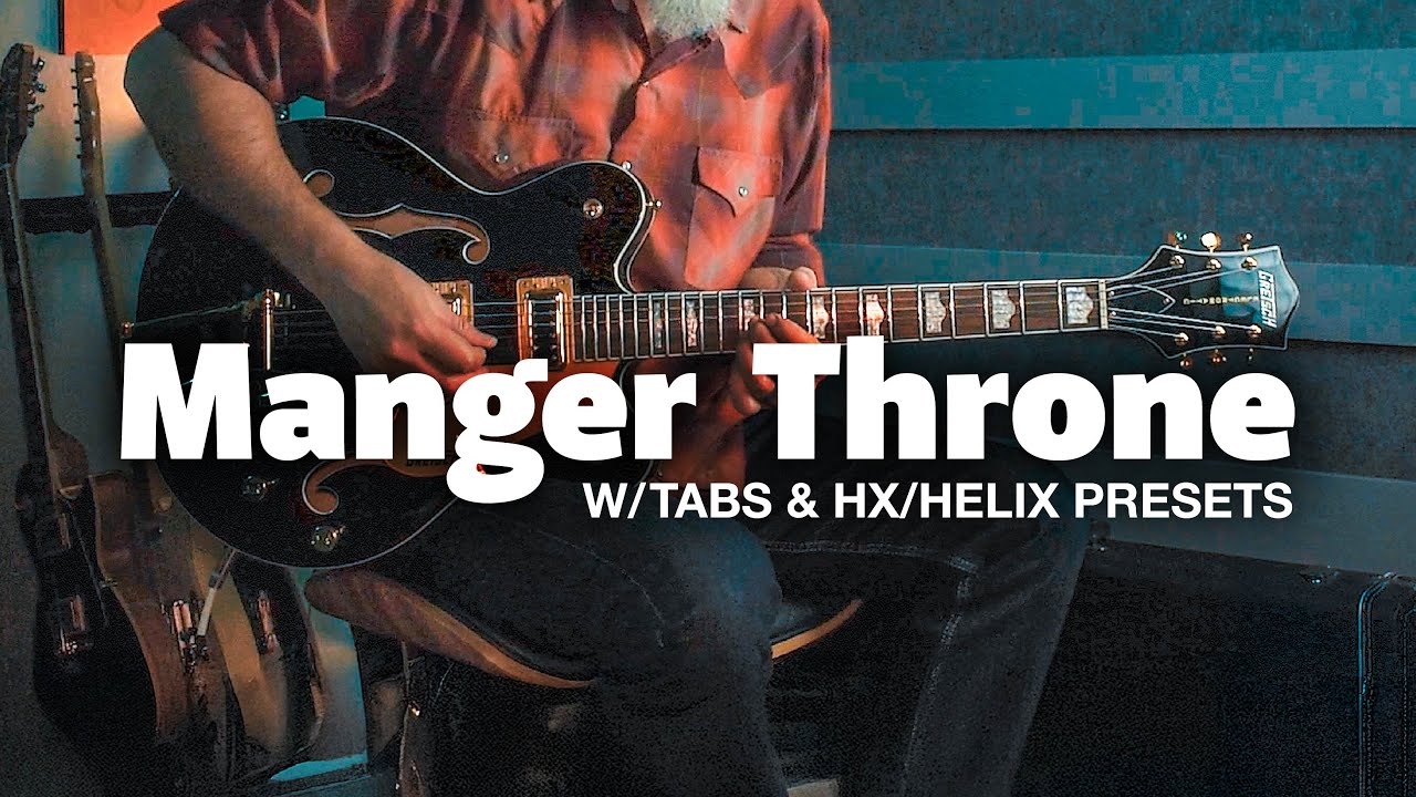 Кавер для соло-гитары Manger Throne + табы и пресеты HX/Helix