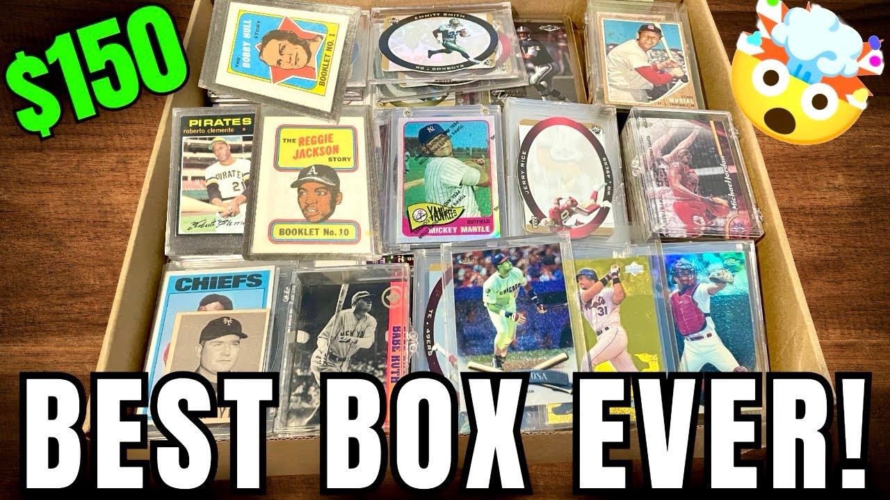 MY BEST SPORTS CARDS FIND EVER AT GOODWILL!